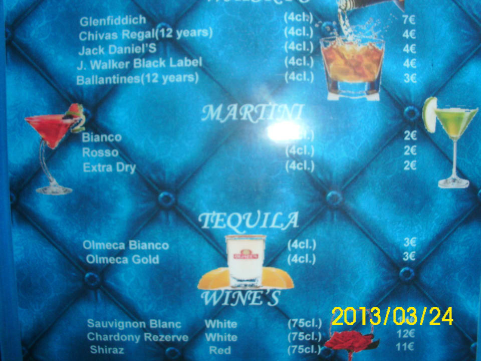 Extras an der Bar Megasaray Club Belek