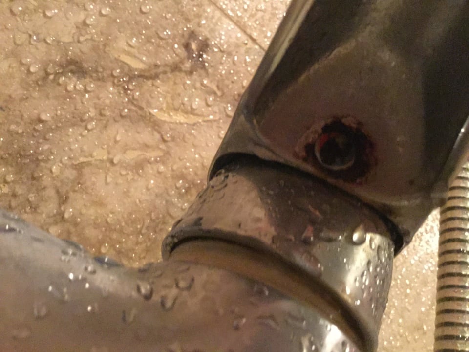Mould under tap Bahia Principe Grand Jamaica