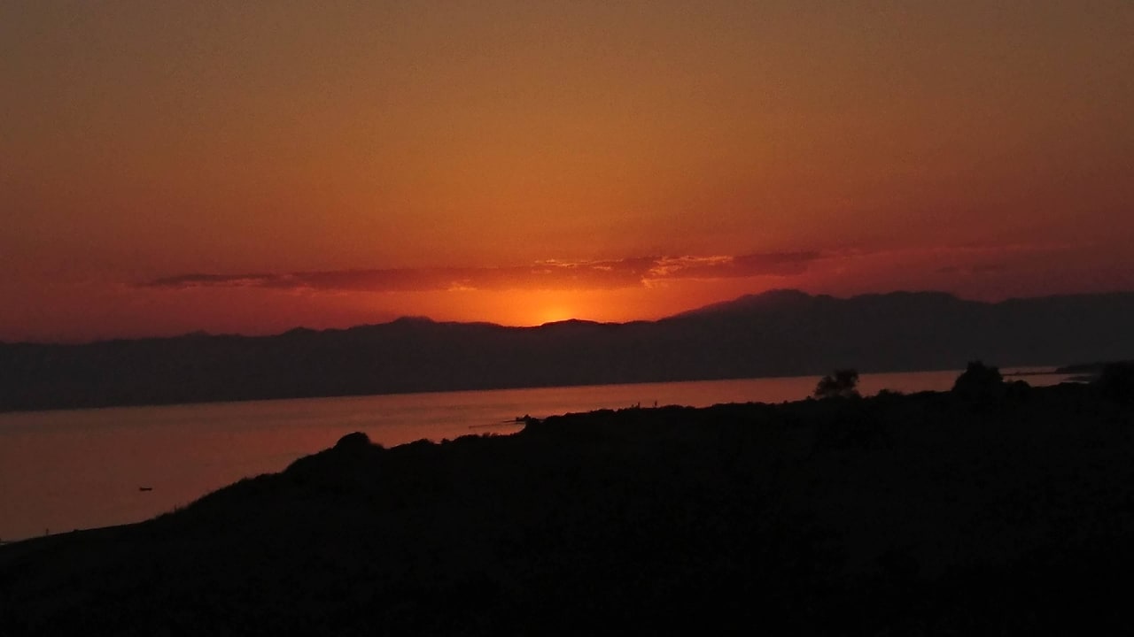 Sonnenuntergang am 03.10.2016 Trendy Aspendos Beach Hotel