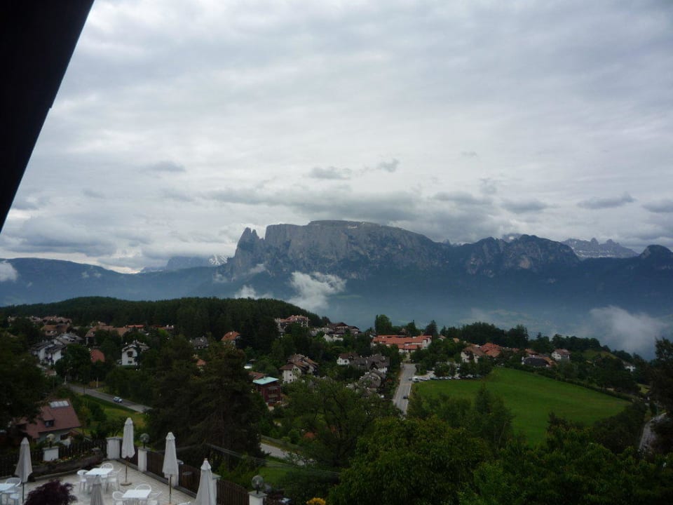 Blick von Balkon unseres Zimmers Hotel Schönblick