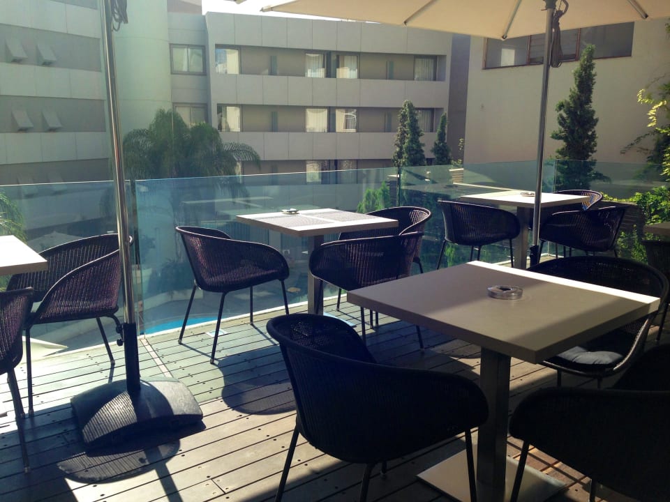 Frühstücksterrasse Galaxy Hotel Iraklion
