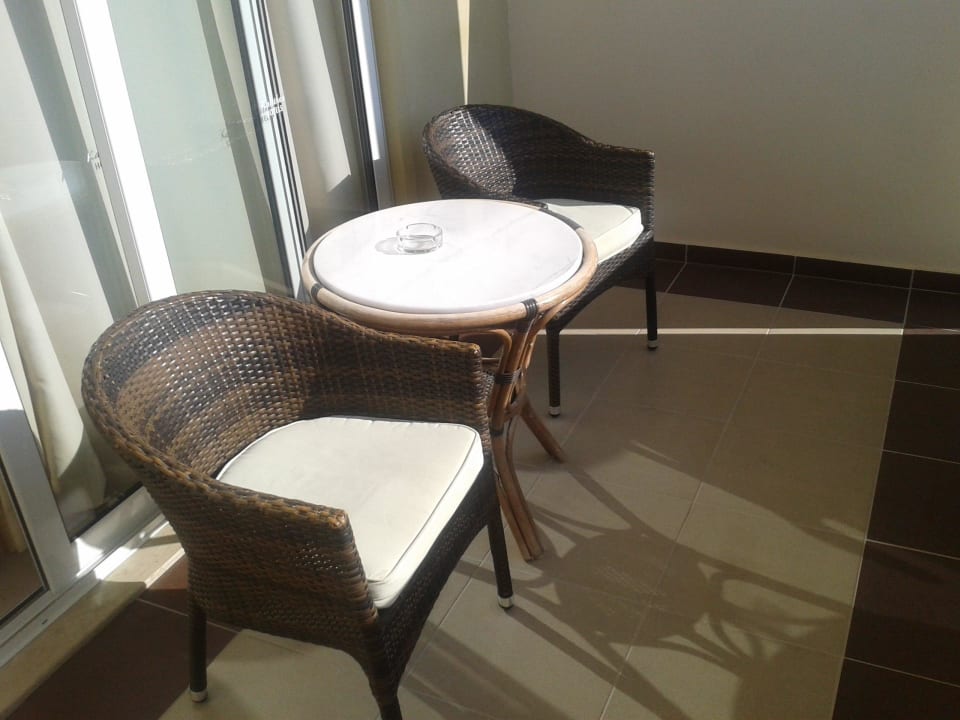 Auf dem Balkon Hotel Kalithea Horizon Royal