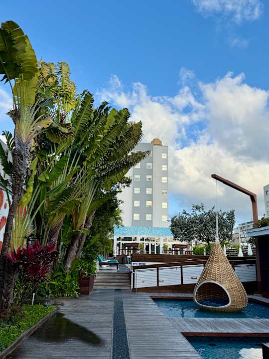 Gartenanlage Hotel Marseilles