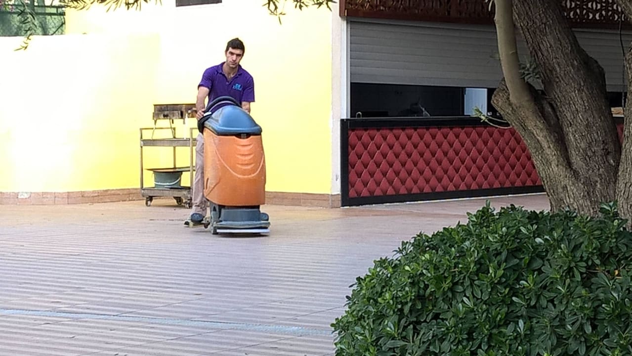 Dort gab es mal etwas zu Essen Dosi Hotel