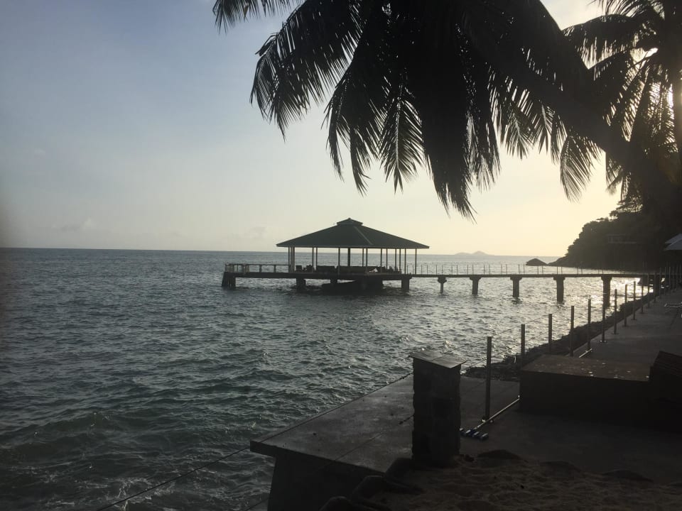 Ausblick vom Hotel aus The Coco de Mer Hotel & Black Parrot Suites