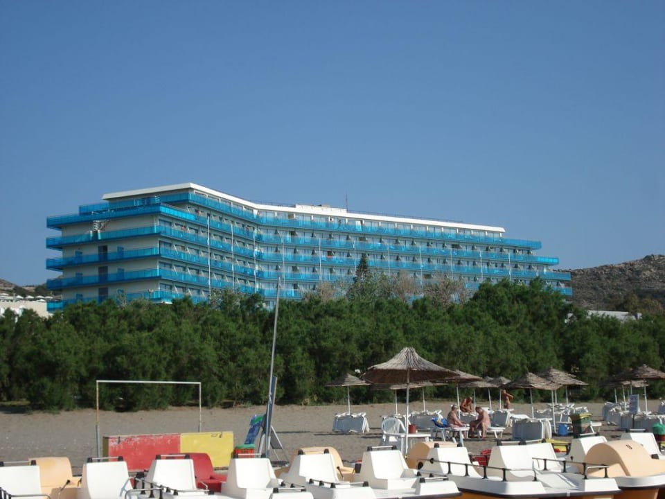 Strandansicht vom Hotel Hotel Calypso Beach