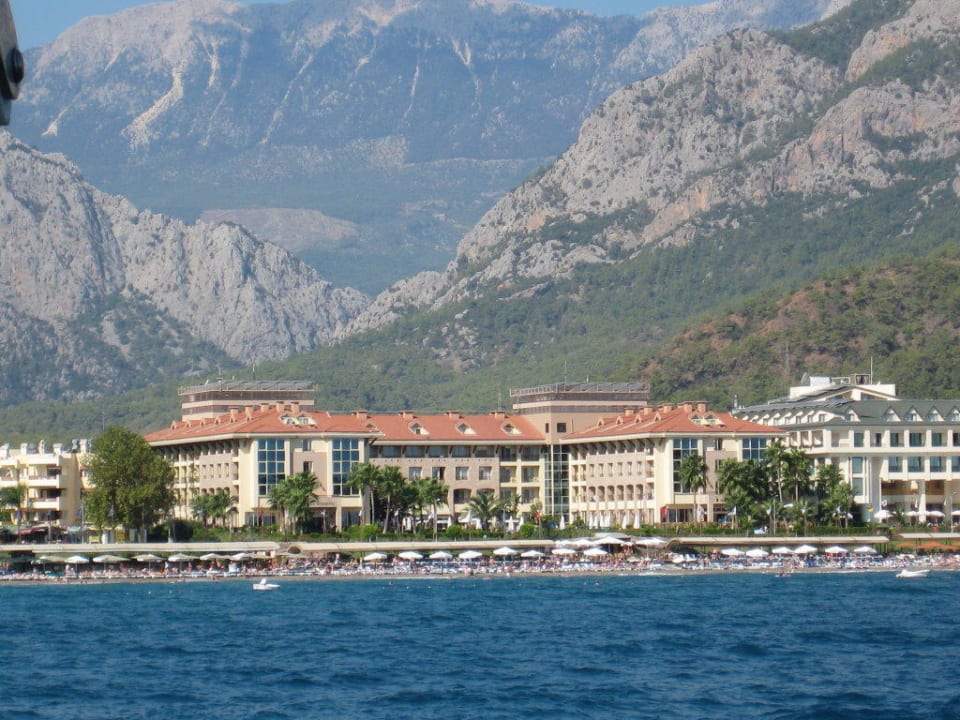 Hotel vom Boot aus Fame Residence Kemer & Spa