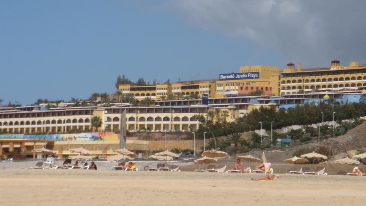 Blick auf Einkaufszentrum Ventura Iberostar Waves Gaviotas Park