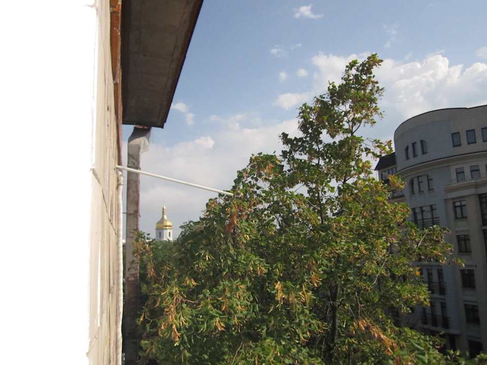Blick vom Balkon Apartment Best Kiev on Golden Gates