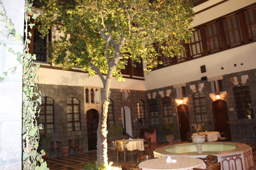Innenhof Beit Zaman Hotel