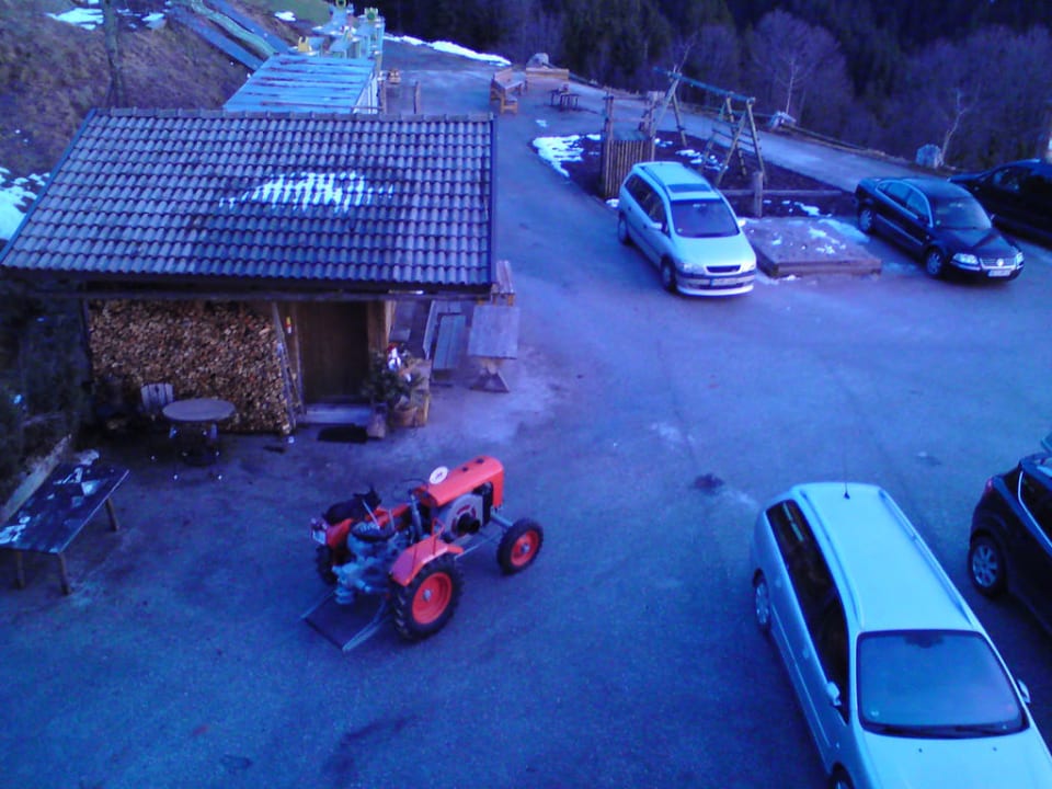 Ausblick vom Zimmer Alpengasthof Hotel Gruberhof