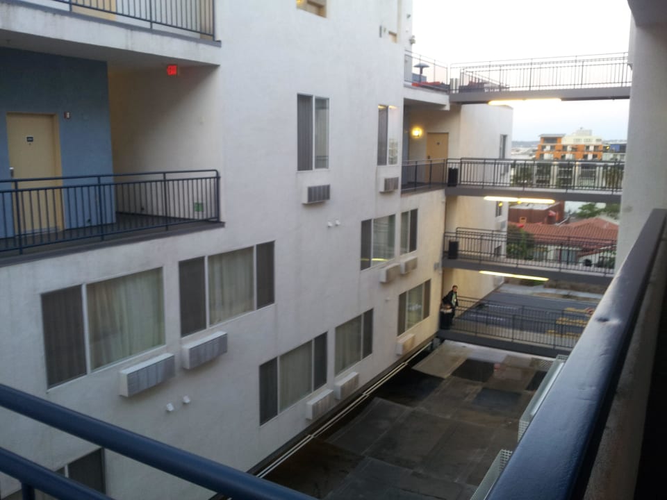 Innenhof mit Zimmern Porto Vista Hotel