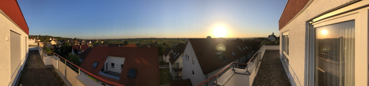 Ausblick Airport-Hotel Stetten