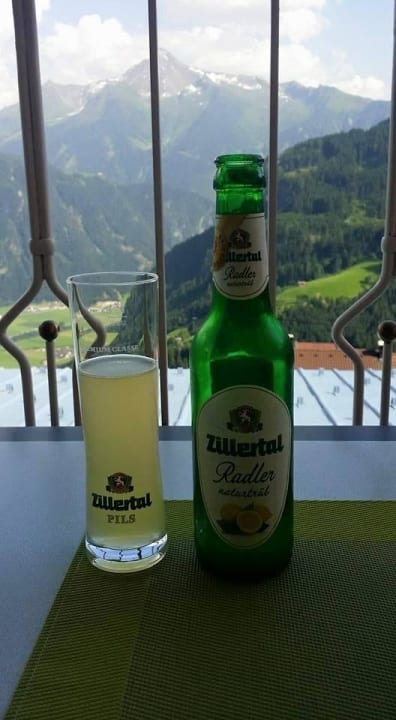 Ausblick Terrasse Hotel Gletscherblick