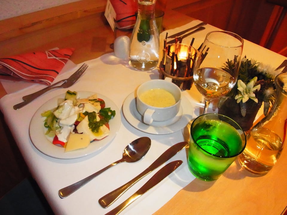 Ausgewählte Vorspeise  all inclusive Hotel Lohmann