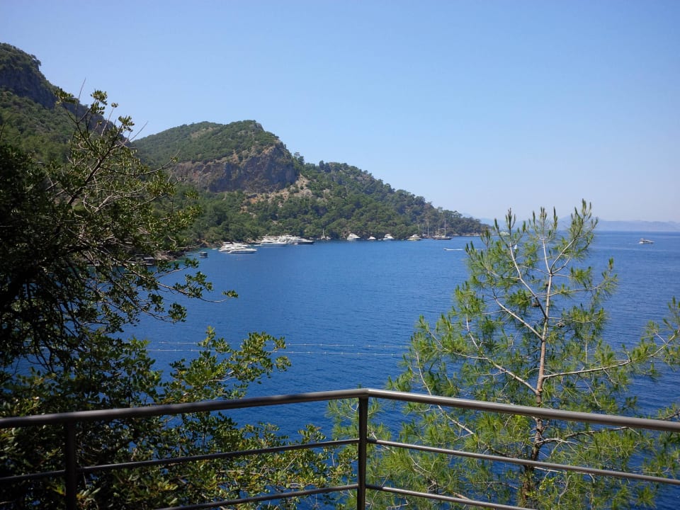 Ausblick auf Yachten Hillside Beach Club