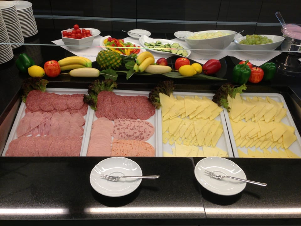 Frühstücksbuffet Apartment-Hotel Hamburg Mitte