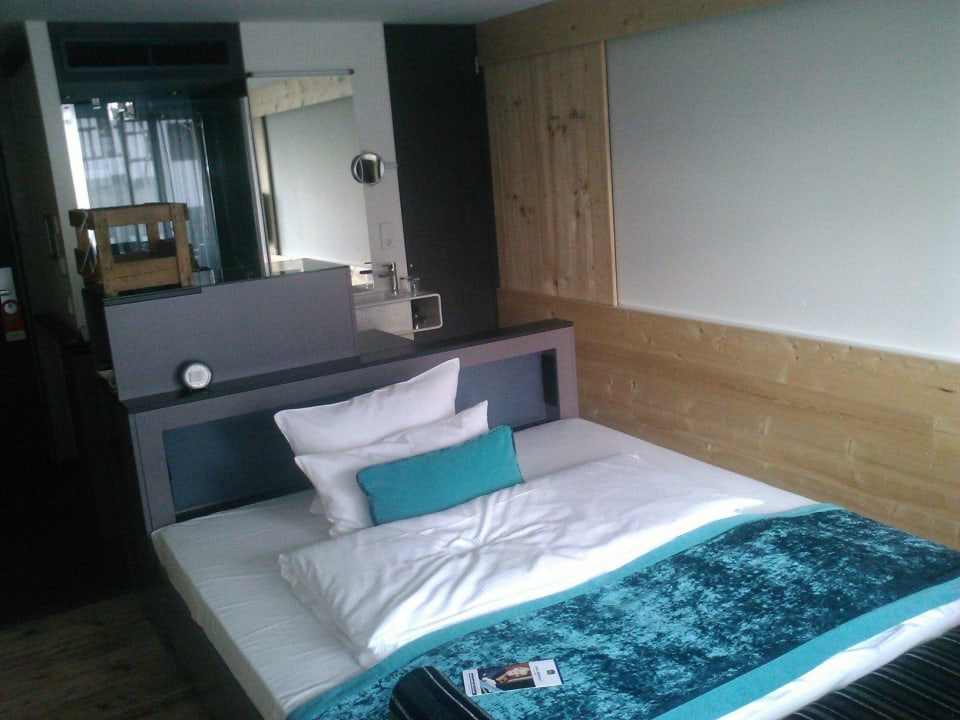 Das sehr bequeme Bett Best Western Plus Bierkulturhotel Schwanen