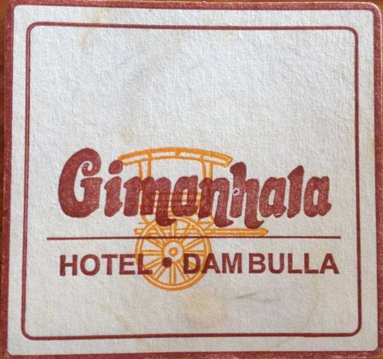 Sogar mit eigenem Logo bedruckte Bierdeckel  Gimanhala Transit Hotel
