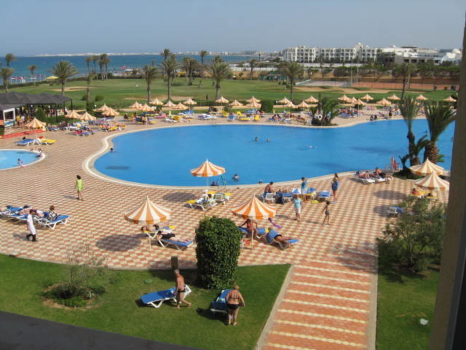 Blick von oben Nour Palace Resort & Thalasso