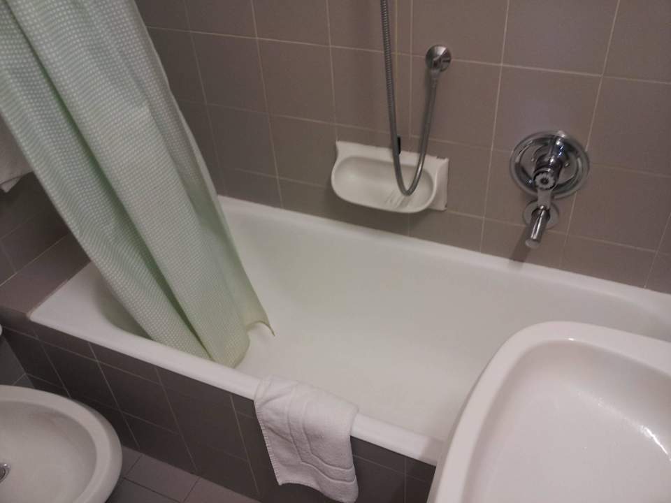 Koupelna v hotelovém pokoji Hotel Corolle