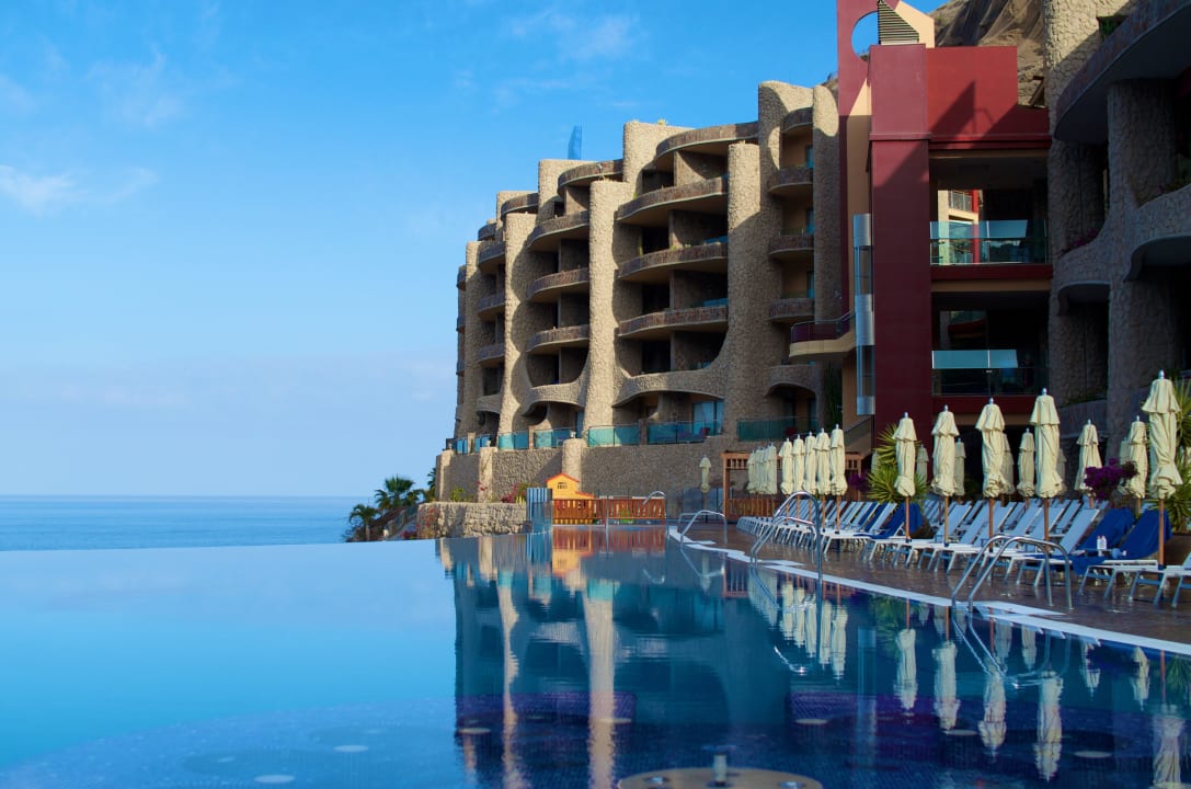 Blick auf den Hauptpool am morgen Gloria Palace Royal Hotel & Spa