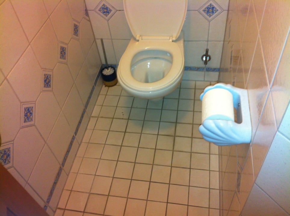 Toilette im Saunabereich Hotel Höri am Bodensee