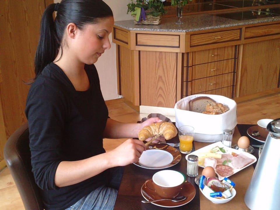 Frühstück in der Bäckerei Hotel Klusenhof