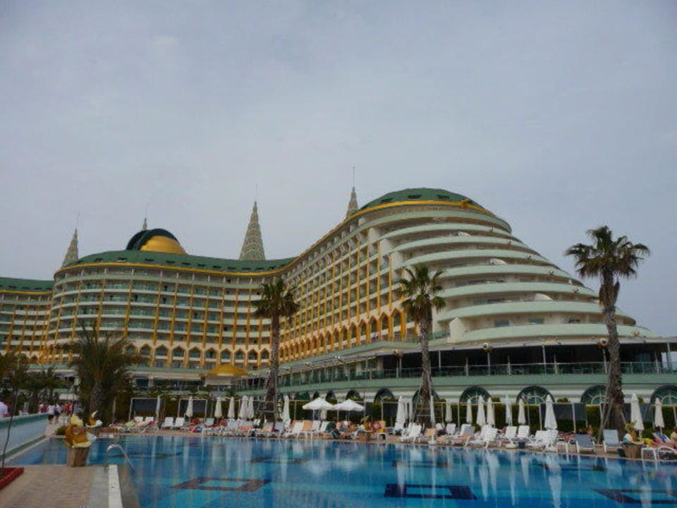 Sicht vom Garten aus Hotel Delphin Imperial