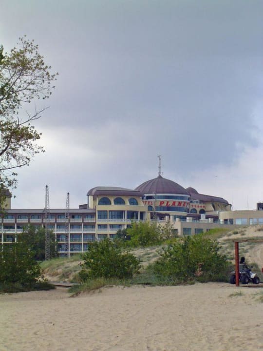 Sol Planeta vom Strand aus gesehen Hotel Planeta