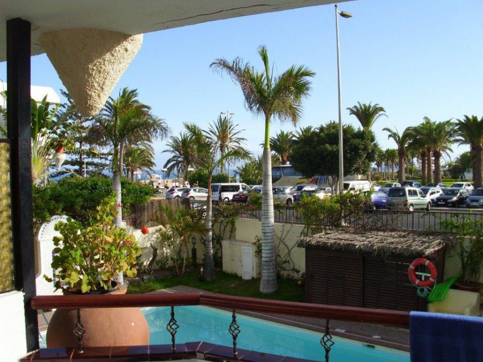 Blick vom Balkon Nogal Appartements - Adults only