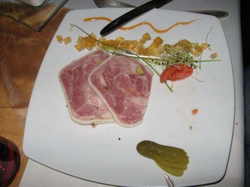 Sülze für Nichtfischesser Hotel La Chaumiere