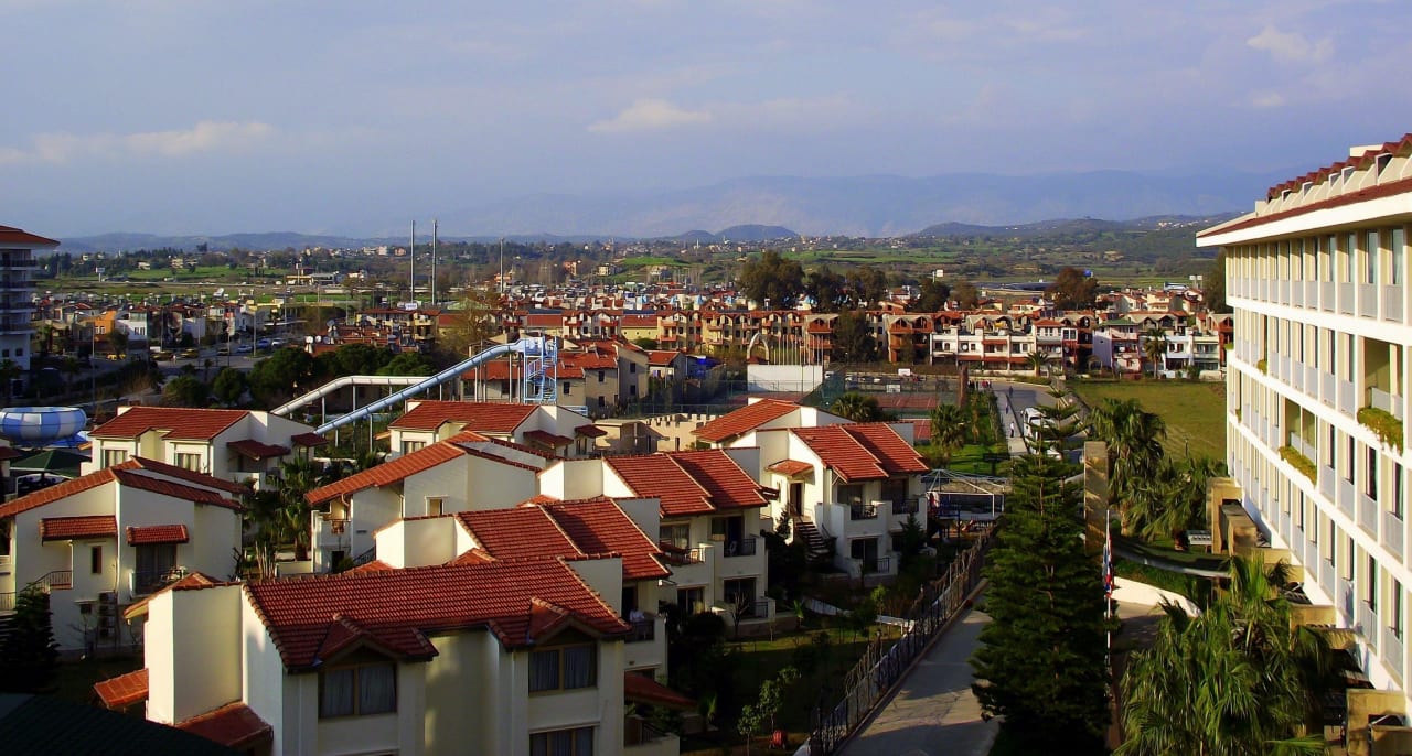 Ausblick auf Bungalowanlage Selectum Family Comfort Side