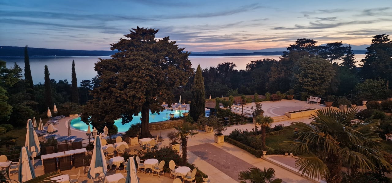 Ausblick Hotel Kvarner Palace