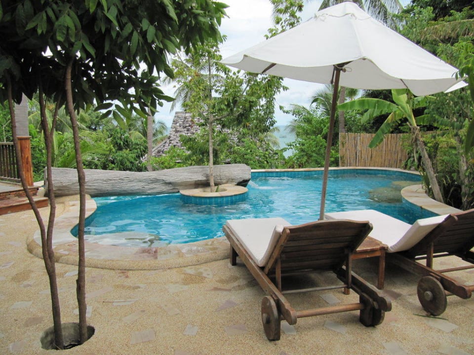 Pool der Ocean Pool Villa Santhiya Koh Phangan Resort & Spa