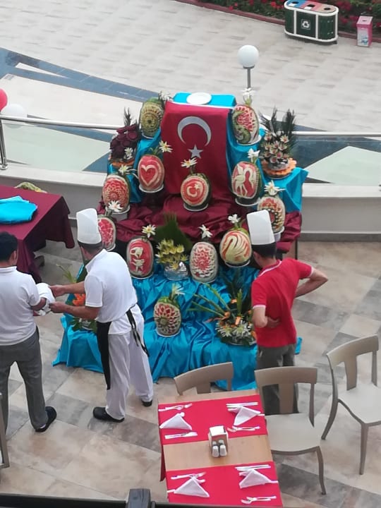 Vorbereitungen Saphir Resort & Spa