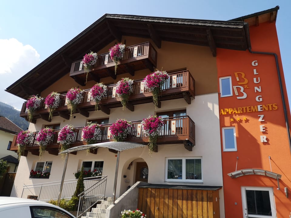 Außenansicht B&B Appartements GLUNGEZER