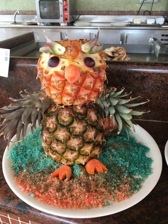 Deko beim Essen Hotel Costa Calero