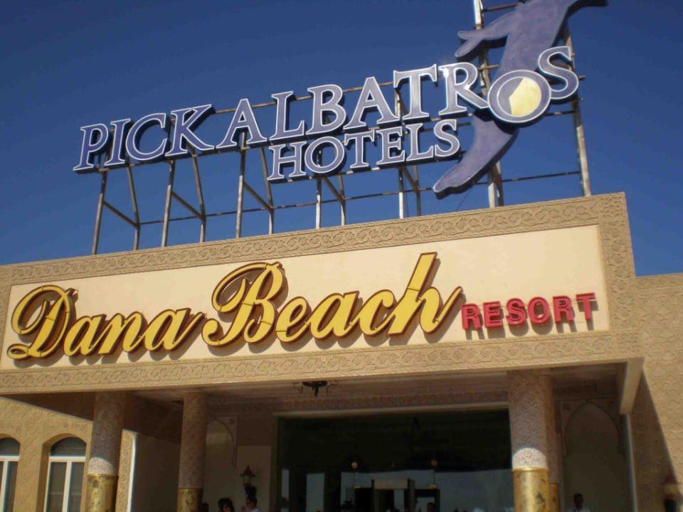 Eingang Pickalbatros Dana Beach Resort - Hurghada
