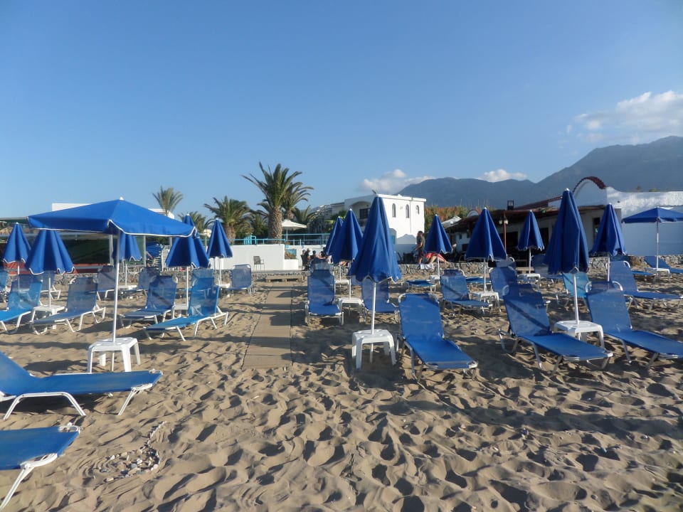 Strand beim Schwesternhotel HARPIN Georgioupolis Resort Aquapark & SPA