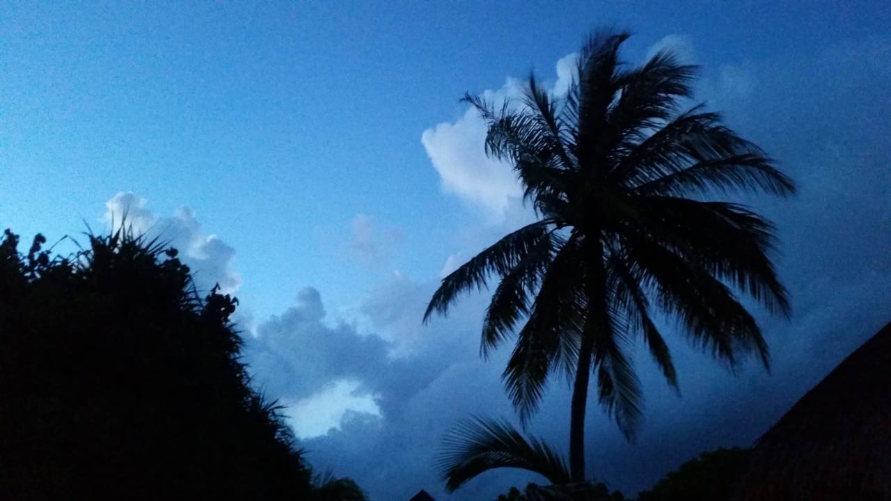 Beginnende Nacht Kuredu Island Resort & Spa