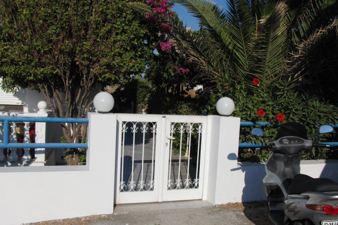 Castle View Apartments Haraki Rhodos - Eingang Castle View Apartments