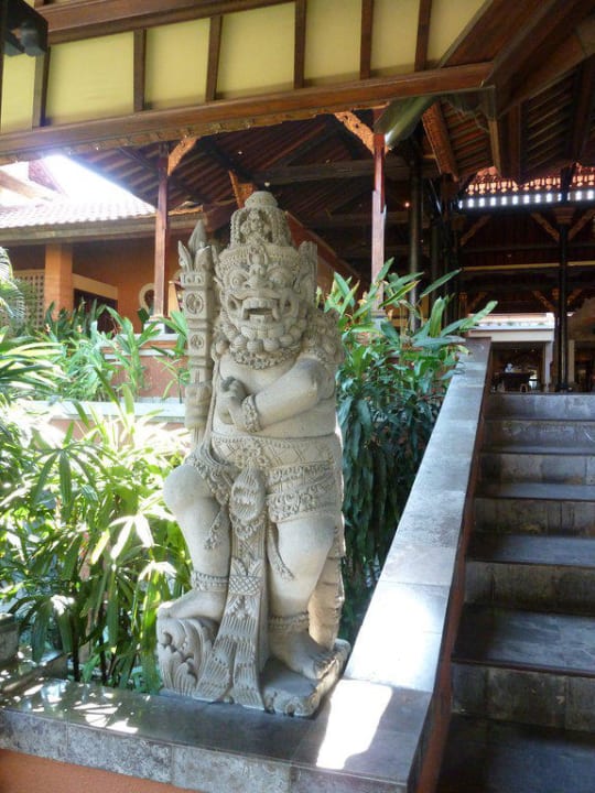 Aufgang zur Lobby Bali Garden Beach Resort