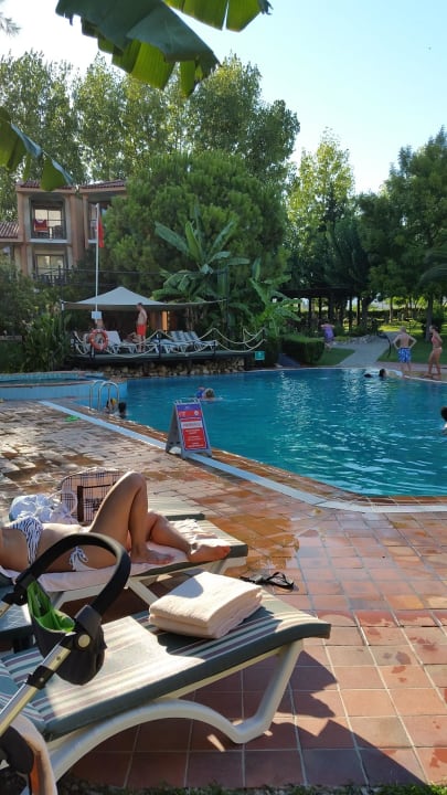 Pool im Garten, herrlicher Garten Limak Limra Hotel & Resort