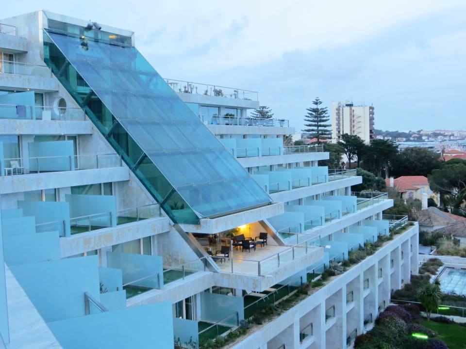 Blick vom Balkon Hotel Cascais Miragem