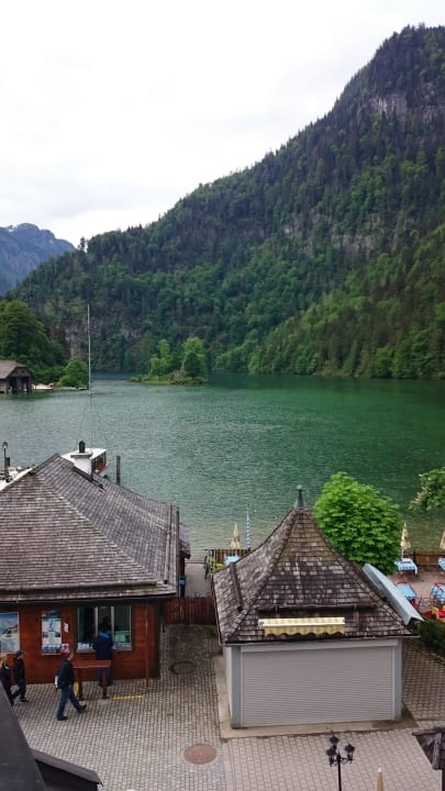 Aussicht vom Balkon Hotel Schiffmeister