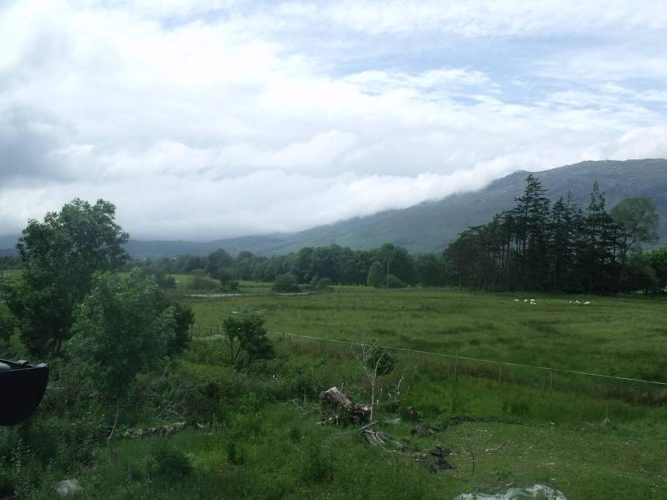 Zimmerausblick The Strathcarron Hotel