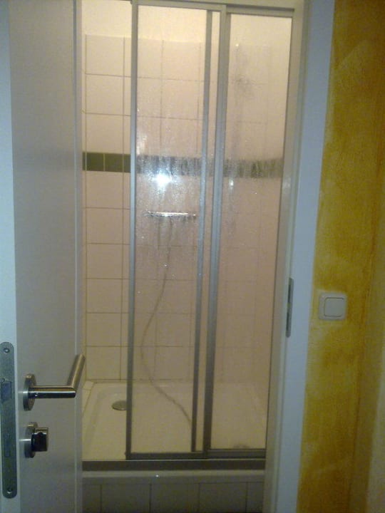 Dusche der Sauna Ferienhof Dittrichs Erben