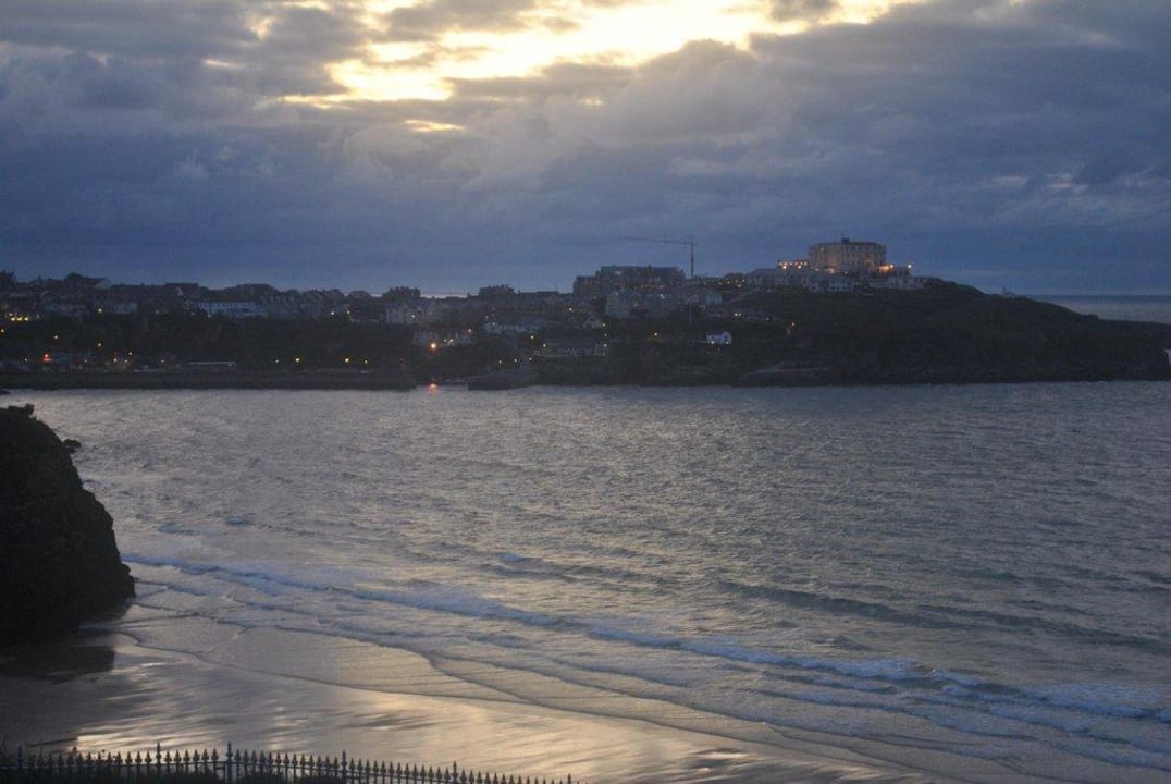 Abenddämmerung Hotel Bristol