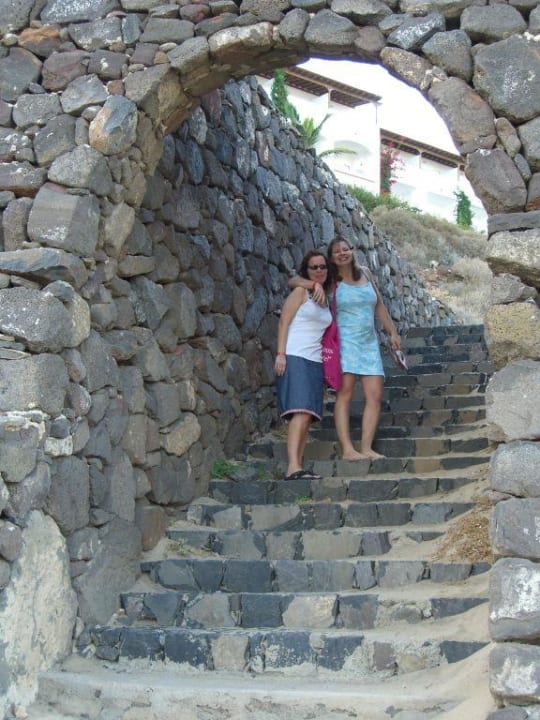 zum strand hier entlang allsun App.-Hotel Esquinzo Beach